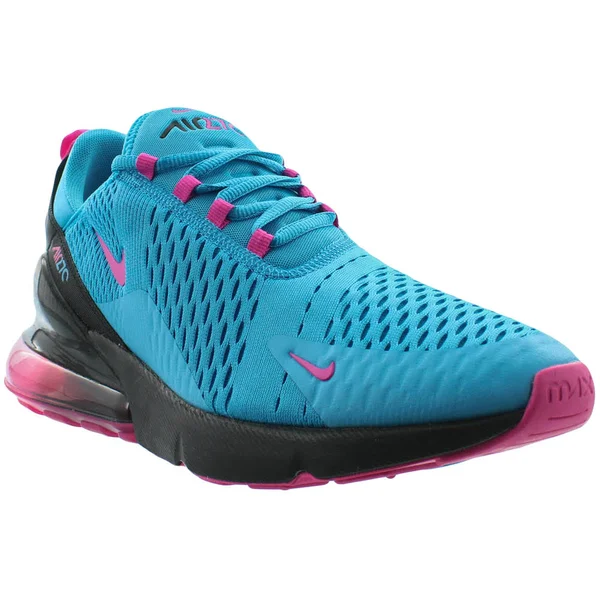 Nike Air Max 270 - Light Blue Fury/Laser Fuchsia Blue, 12