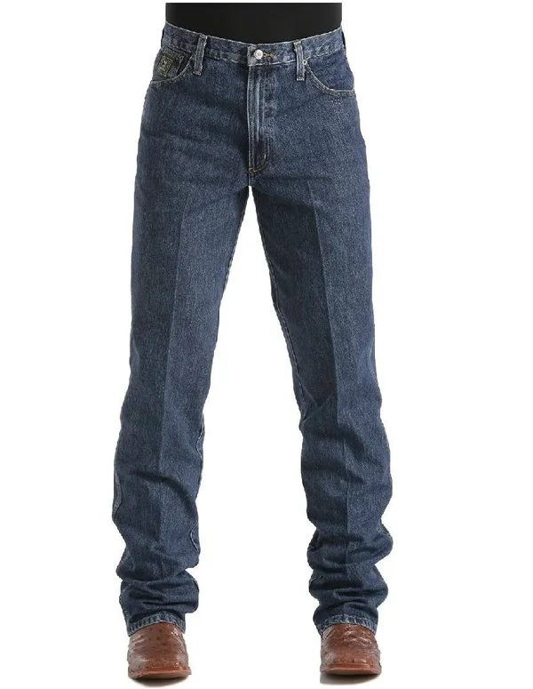 Cinch Men's &Green Label& Original Fit Dark Stonewash Jeans