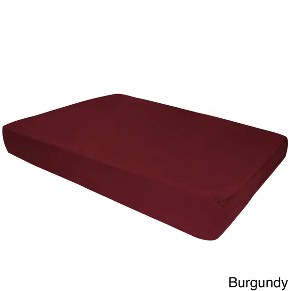 Big Barker 7 inch Pillow Top Orthopedic Dog Bed for Large and Extra Large Breed Dogs (Sleek Edition) - Brown
