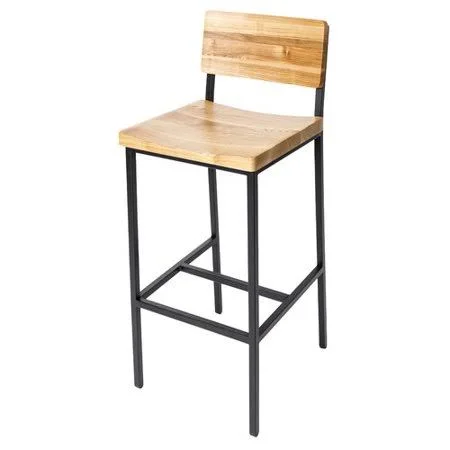 BFM Seating Memphis 30.25 Bar Stool - Black