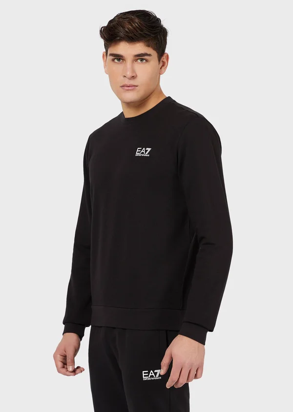 Emporio Armani Men Cotton Sweatshirt - Size 3XL, Black