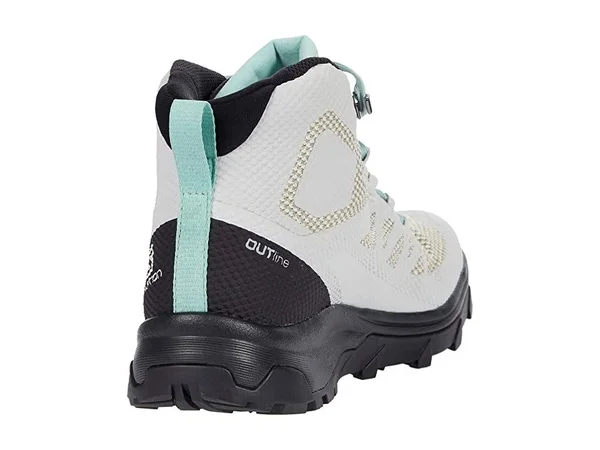 Salomon Outline Mid Gore-Tex Hiking Boot Women's - Lunar Rock, 9