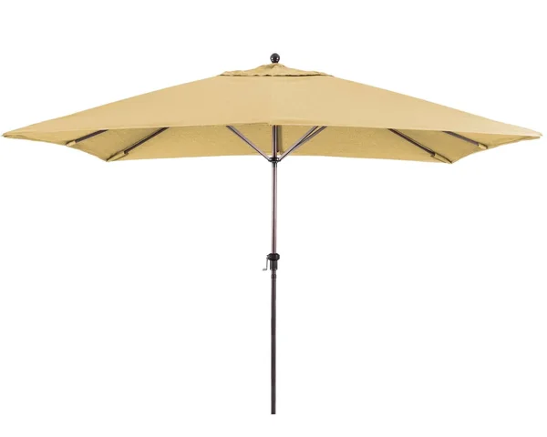 California Umbrella 11 ft. Rectangular Aluminum Market Umbrella, Wheat