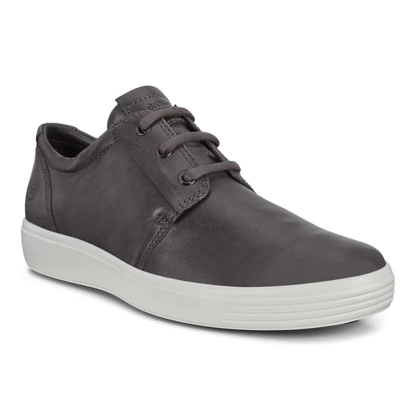 Ecco Mens Soft 7 Plain Toe Sneaker
