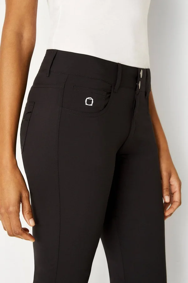 Luisa Skinny Jean Pant - Khaki, M, Best Women's Travel Clothing