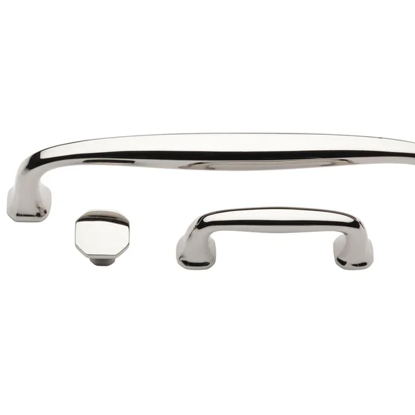 Baldwin Severin B 12x22 Center Appliance Pull, Bright Brass