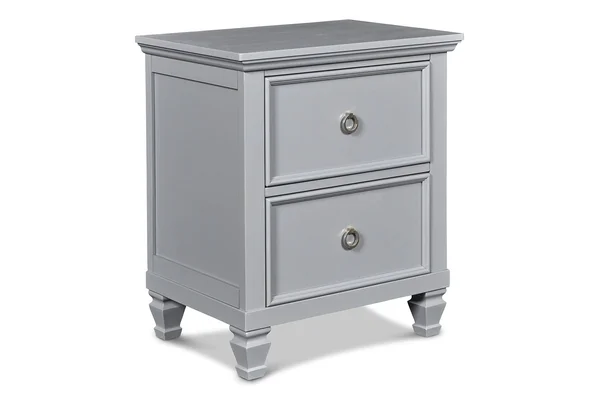 New Classic Furniture Tamarack Gray Nightstand
