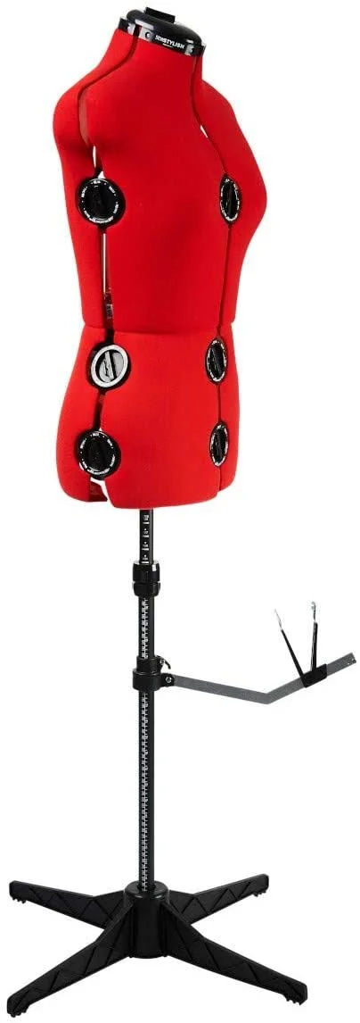 Adjustoform 023817/Red Sew Simple 8-part Adjustable Dressmaker&s Dummy UK16-22