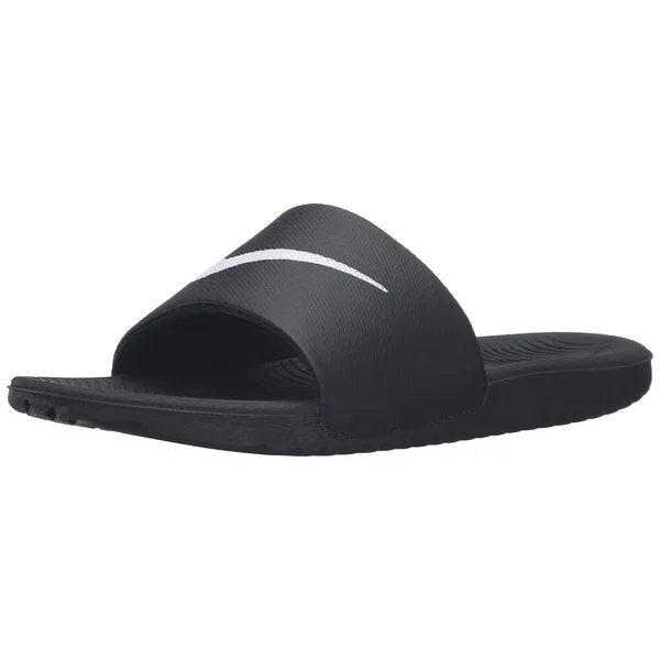 Nike Kawa Men's Slide Sandals - Black/White, Size: 10