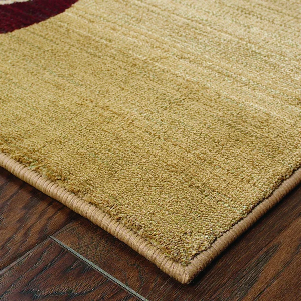 Oriental Weavers Generations 1504g Beige Area Rug 8' Round
