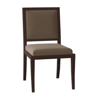 Brookfield Upholstered Side Chair Fairfield Chair Body Fabric: 8789 Wisteria - Frame Color: Espresso