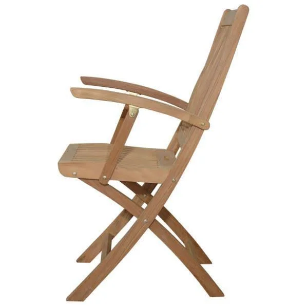 Tropico Folding Armchair (Set of 2) Dupione Papaya