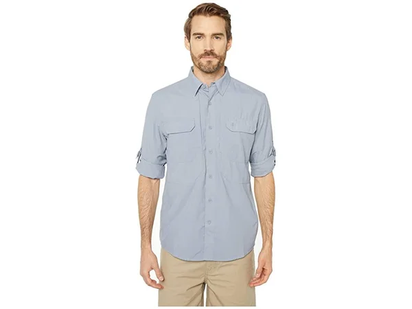 Royal Robbins Men's Bug Barrier Expedition Long Sleeve Shirt Tradewinds XL
