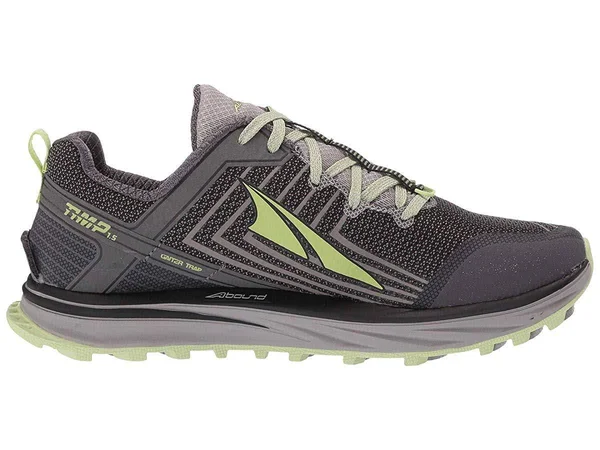 Altra Women's Timp 1.5 Trail Running Shoe, Gray/Lime, 6