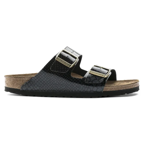 Birkenstock Arizona Sandals - Magic Snake Black