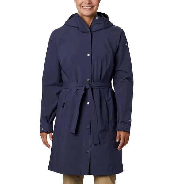Columbia Here and There Long Trench Jacket S, Nocturnal