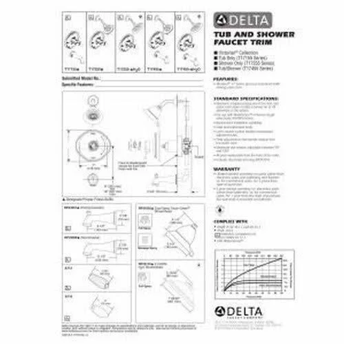 Delta T17455-RBH2O Victorian Monitor 17 Series Tub and Shower Trim Venetian Bronze