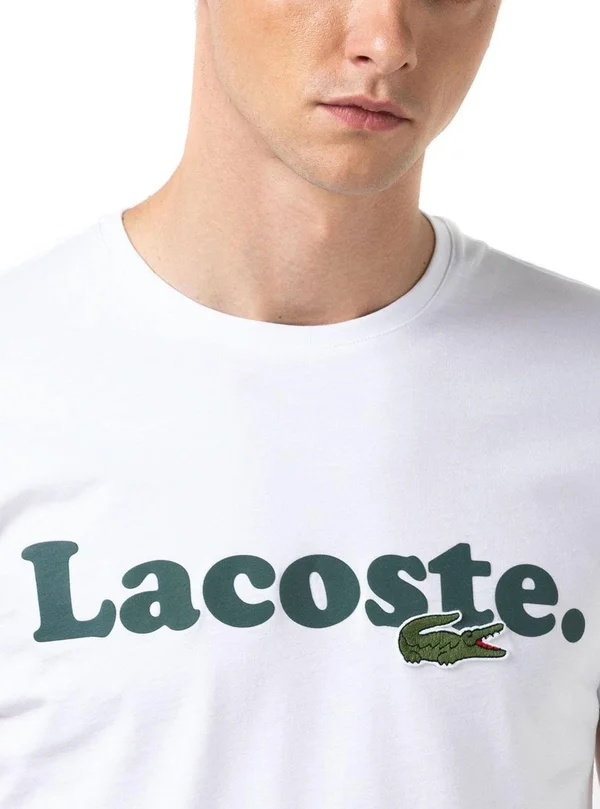 Lacoste Crew Neck T Shirt White