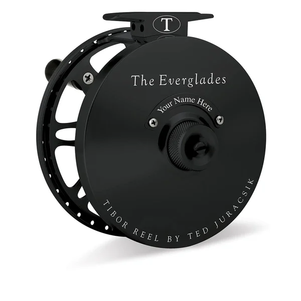 Tibor Everglades Fly Reel - Frost Black