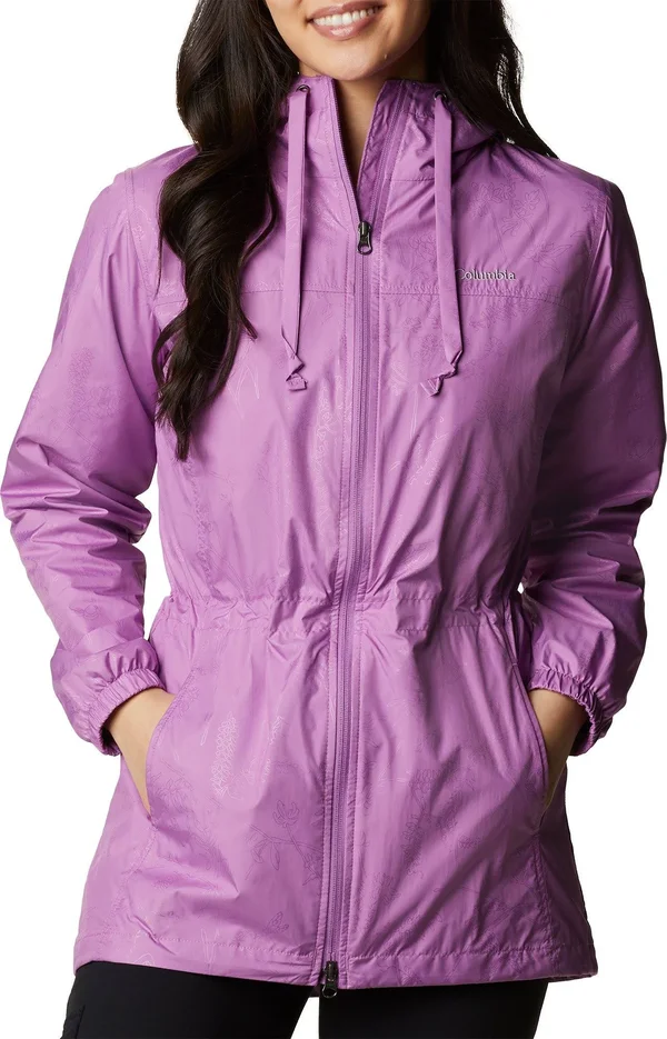 Columbia Women's Auroras Wake III Mid Jacket - Large, Blossom Pink Art Bqt