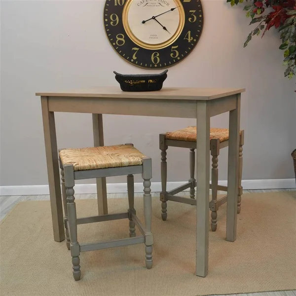 Carolina Classics Austin Counter Stool - Weathered Gray