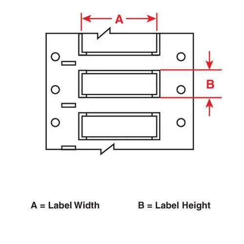 Brady 3PS-125-2-WT-SC Wire Marker - Wire Sleeve, PermaSleeve