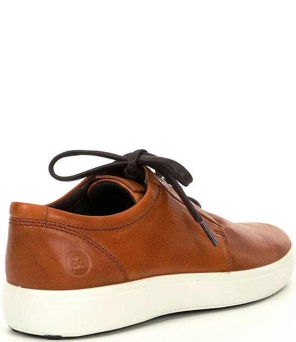 Ecco Mens Soft 7 Plain Toe Sneaker