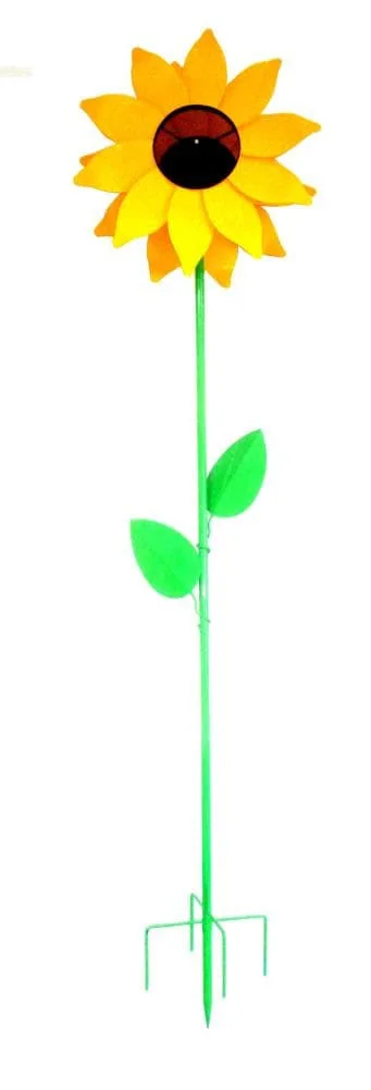 Panacea 88852 8 Foot Sunflower Dual Spinner Kinetic Art