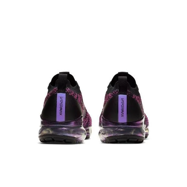 Nike Air VaporMax Flyknit 3 Black - Racer Blue & Fuchsia