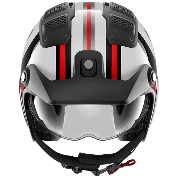 Shark X-Drak 2 Thrust-R - Jet Helmet - Black/White/Red - M