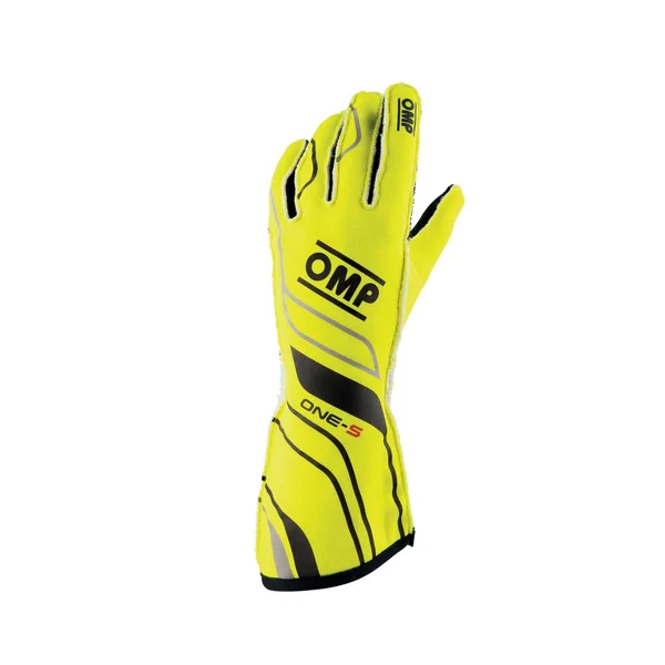 OMP Racing One-S(2020) Driving Gloves M, Yellow
