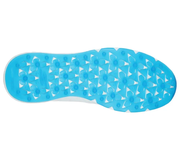 Skechers Men's Go Golf Mojo - Punch Shot Golf Shoes - White/Blue, 7.5
