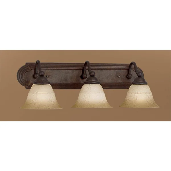 Classic Lighting 69632 RSB TCG Providence 2 Light Vanity Lighting in Rustic Bronze