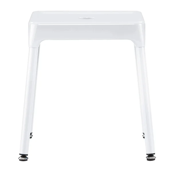 Safco Steel Guest Stool - White
