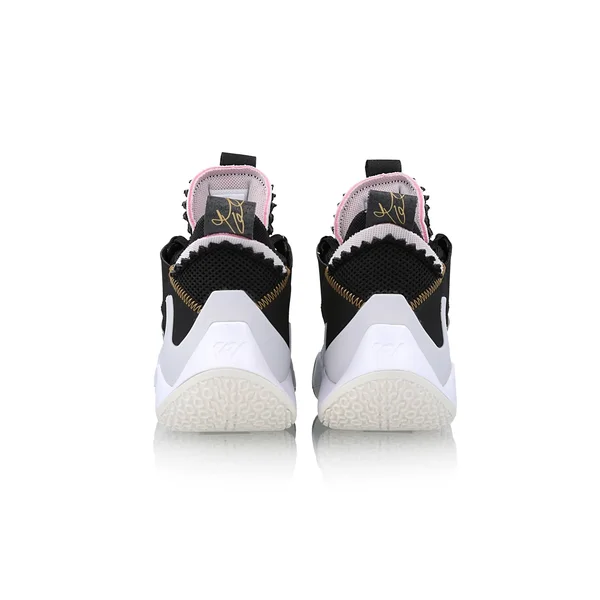 Jordan Mens Why Not Zer0.2 SE Basketball Shoes - Black/Vast Grey/White/Sail - Size 8.5