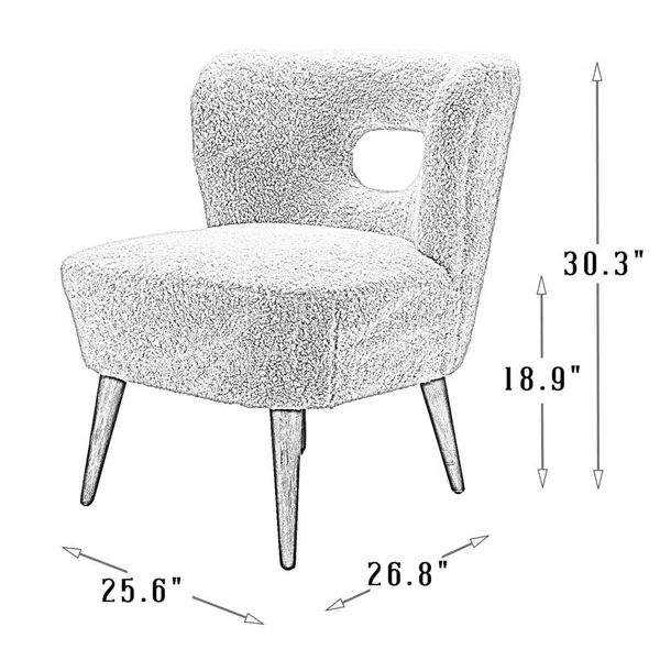 14karat Home Mini Vegan Wingback Chair - Mustard, Size: Medium, Yellow
