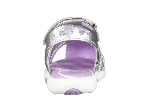 Stride Rite SRtech Luna Sandal - Toddler Girl's, Size: 8.5, Silver