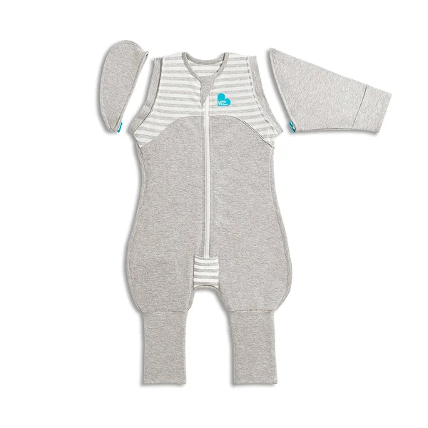 Gray Swaddle Up Transition Suit, Love to Dream Large