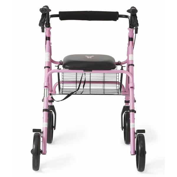 Medline Breast Cancer Awareness Rollator