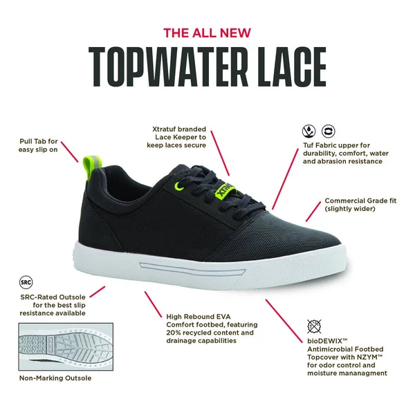 Xtratuf Women's Topwater Lace Casual Shoes - Gray