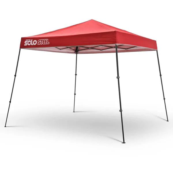 Quik Shade Solo Steel 50 9&x9& Instant Canopy, Red