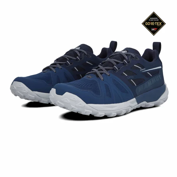 Mammut Saentis Low Gore Tex Walking Shoes - Blue - 14