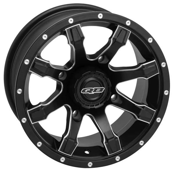 Quadboss ATV UTV Grinder Wheel 12x7 4/110 2+5 Offset (Sold Each)