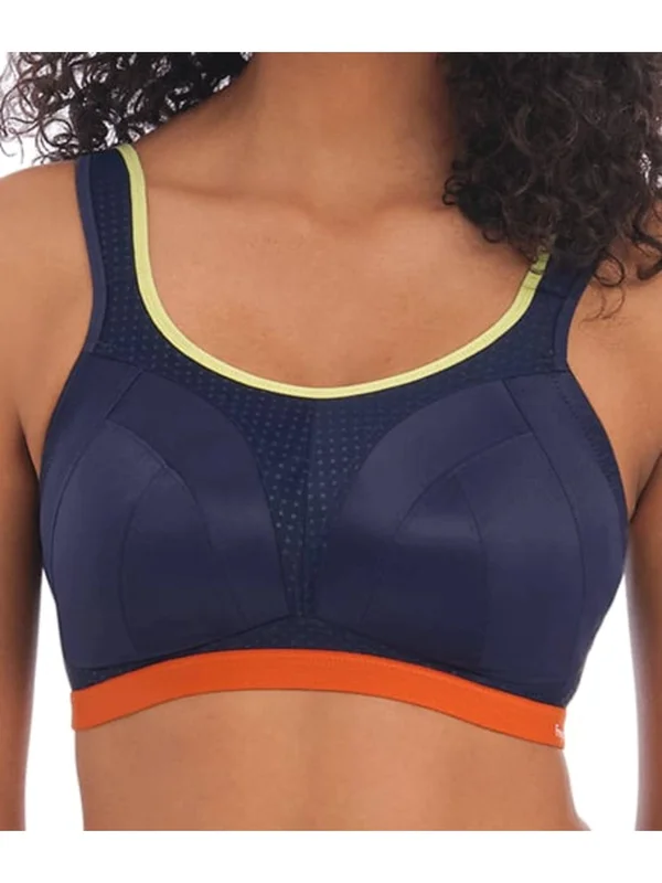 Freya Dynamic Soft Cup Sports Bra Blue - AC4014NSE, Poinsettia - 30HH Navy Spice