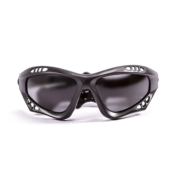 Ocean Sunglasses Australia Polarized Red Transparent with Smoke Lens