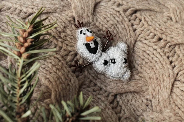 Olaf (Frozen) Handmade Pin Brooch