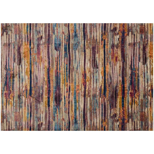Loloi Dreamscape DM-03 7&10x22 x 11& Raspberry, Multi Rug