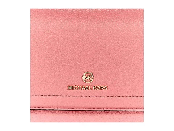 Michael Kors Jet Set Charm Small Phone Crossbody Tea Rose One Size