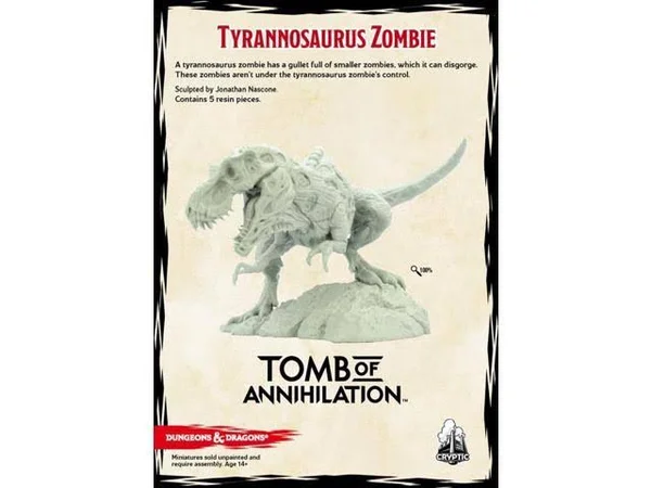Du0026D Collector&s Series: Tomb of Annihilation - Tyrannosaurus Zombie