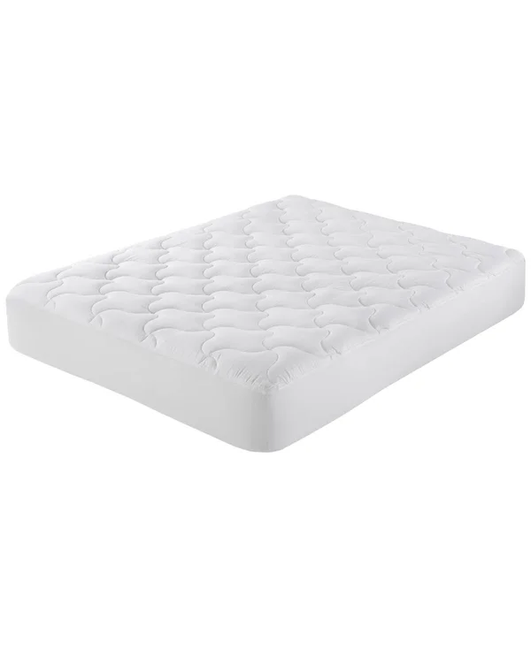 Martha Stewart Collection Quilted King Mattress Pad, Created for Macy&s - White